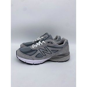 New Balance Shoes Women 10 Grey 990 V4 Lace Up Running Suede Ladies W990GL4